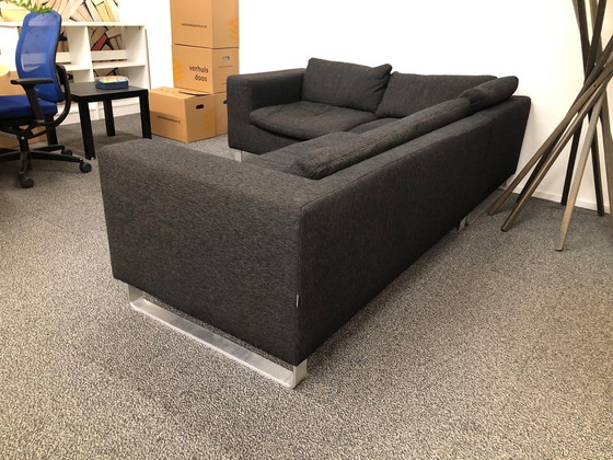 Image 1 of Indera Modular Corner Sofa Gray