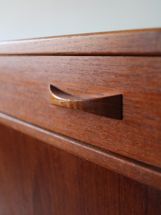 Image 1 of Vintage Swedish teak wall cabinet by Ulferts Tibro