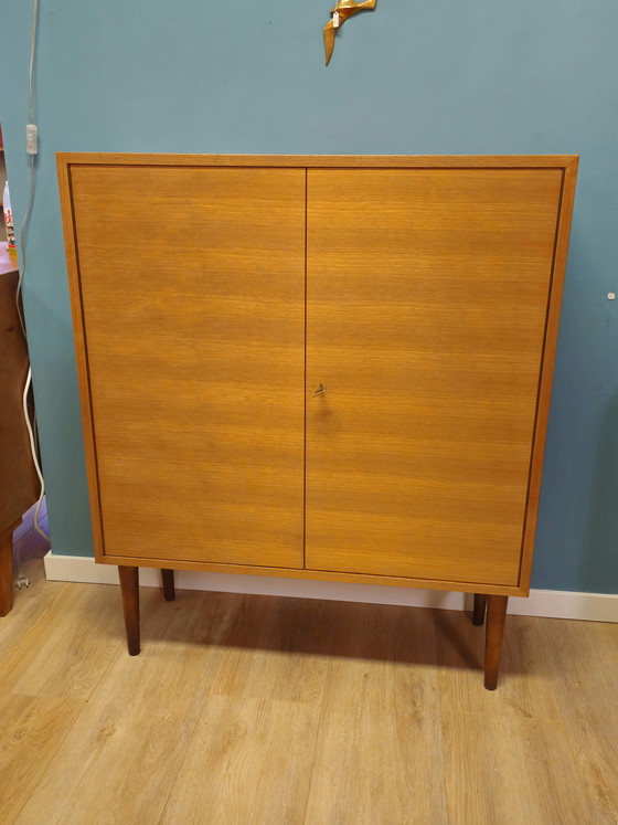 Image 1 of Vintage Tall Cabinet Wardrobe Highboard Small Cabinet Wall Cabinet