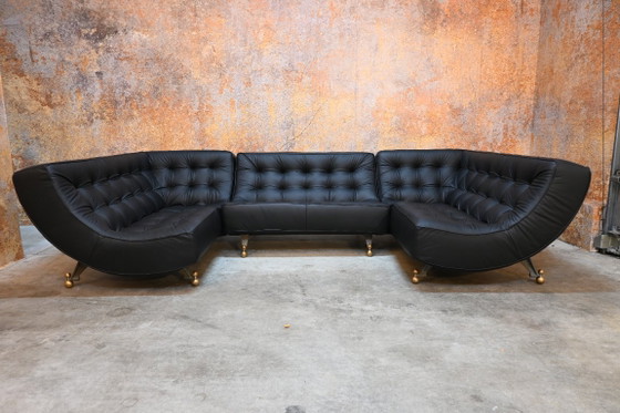 Chaiselongue Montis Quintus uniche ristrutturate + divano – Divani modulari, Pelle, Modern (photo 10 of 14)