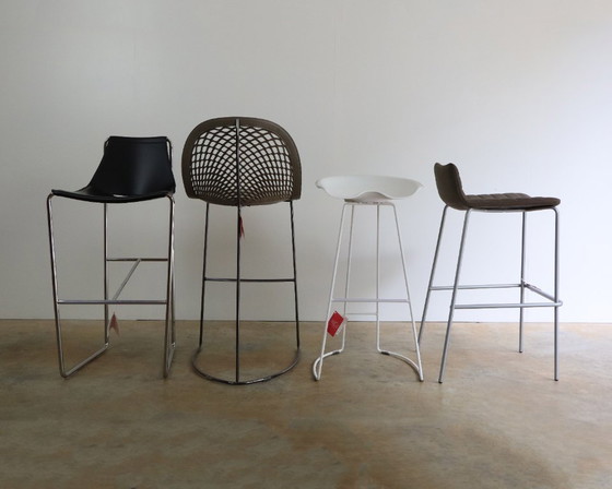 Image 1 of 4x MIDJ design barkrukken Apelle en Guape