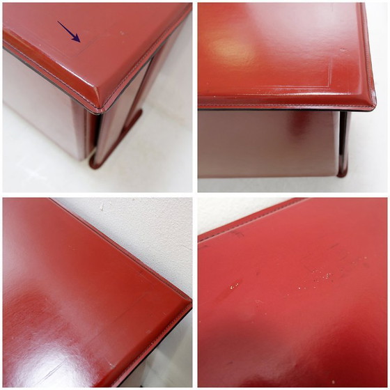 Image 1 of Credenza in pelle del marchio brasiliano De Couro - anni '80