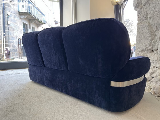 Image 1 of Set di divano e 2 poltrone Space Age anni '70