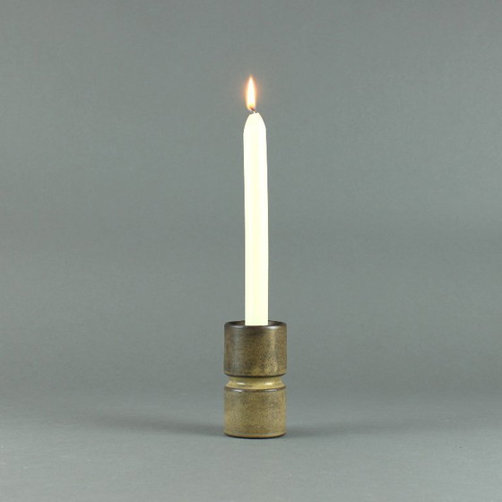 Image 1 of Zaalberg, Holanda - Juego de 2 candelabros de loza - Década de 1960