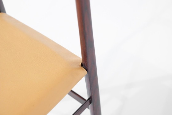 Image 1 of Chaise " Superleggera " en bois, créée par Gio Ponti pour Cassina, Italie, 1957.