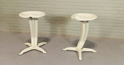 2 x Yasu Sasamoto pour Dulton Lotus Stools
