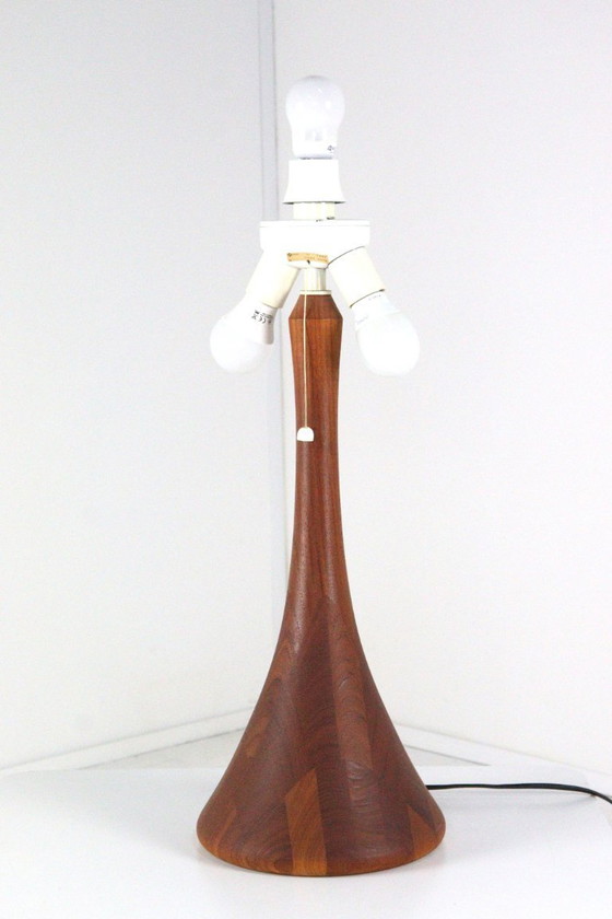 Image 1 of Lampada da tavolo grande Domus vintage in teak