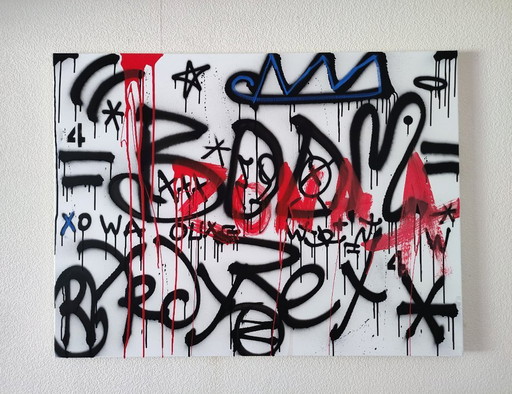 TEDYZET - Urban Chaos - Canvas van de kunstenaar