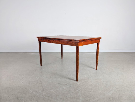Image 1 of Midcentury Esstisch JL ausziehbar Niels Møller Palisander Vintage