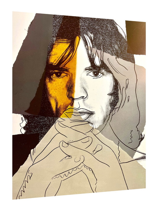 Silkscreen - Mick Jagger [1975] - Andy Warhol - Pop Art