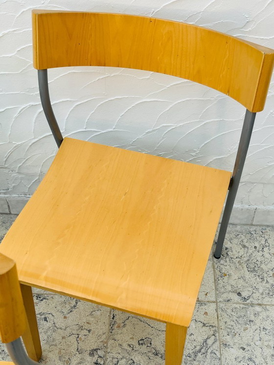 Image 1 of Ikea Nordisk stoel 1999, gemaakt in Italië, minimalistisch design