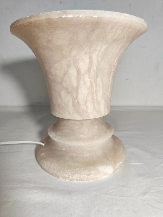 Image 1 of Marble table lamp. Spain, 1960s.
