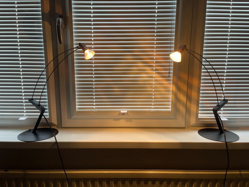 2 pieces Postmodern IKEA Rapid table lamps