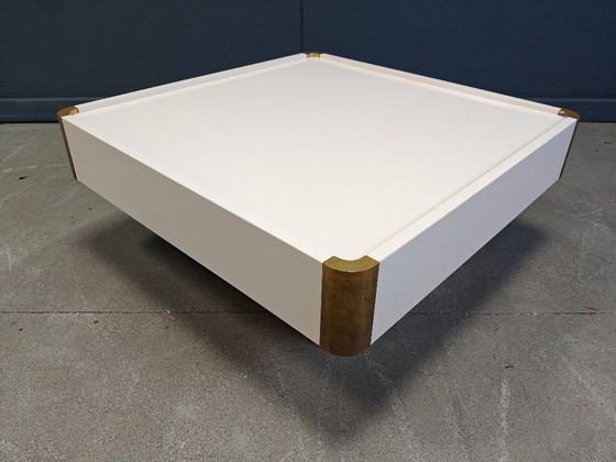 Image 1 of Tavolino da caffè vintage attribuito a Willy Rizzo, anni '70