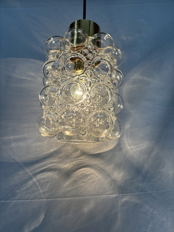 Image 1 of Vintage Helena Tynell pendant lamp, designer bubble lamp 1960