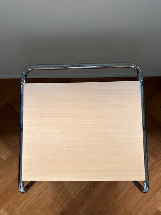 Thonet B97 Breuer Bauhaus Design Tavolino – Tavolini, Cromo, Metallo (photo 4 of 5)