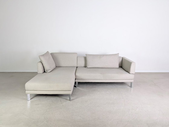Image 1 of Original Rolf Benz Sento Sofa Design Couch Eckcouch grau Stoff