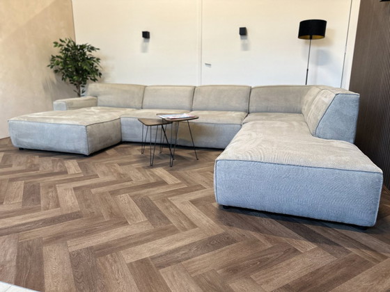 Image 1 of Canapé d'angle en U taupe 370x255/170cm