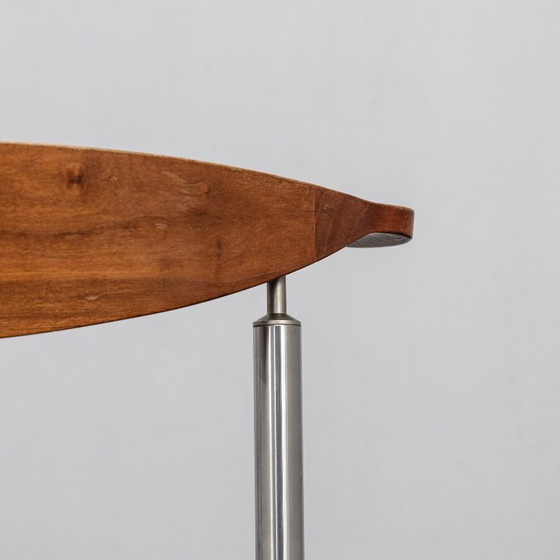 Image 1 of Set of 4 Postmodern Leather Dining Chairs, Italy, 1990s