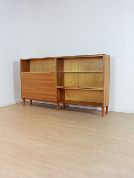 Vitrine Vintage – A. Patijn, Zijlstra Joure – vitrinekasten, Wood