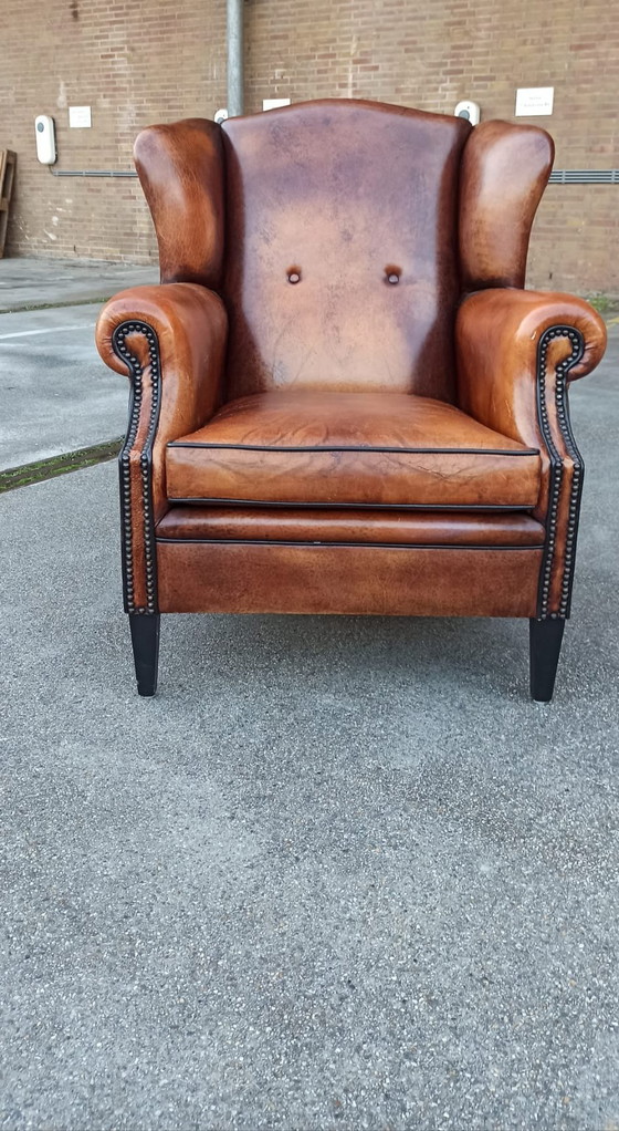 Image 1 of Lounge Atelier Schapenleren Fauteuil