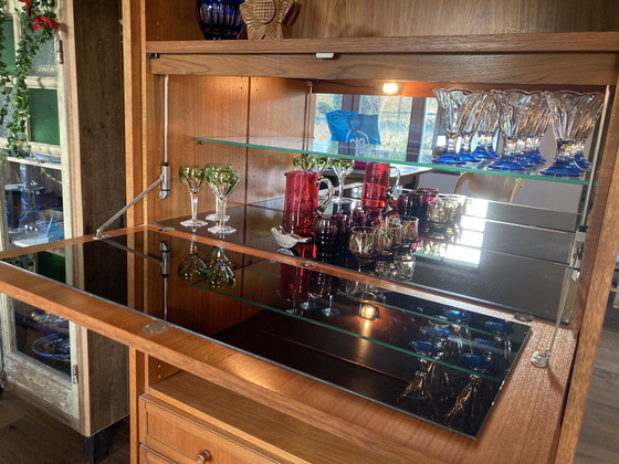 Image 1 of Meuble bar/meuble mural vintage des années 50.