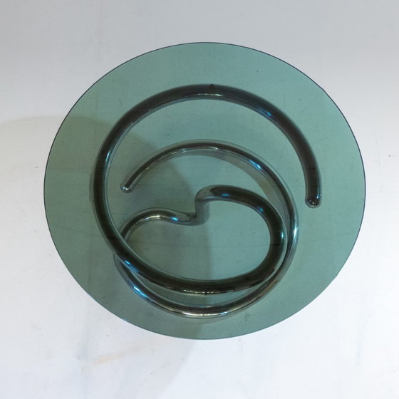 Image 1 of 1x Table basse « Anaconda » style Space Age, Paul Tuttle par Strassle, années 1960