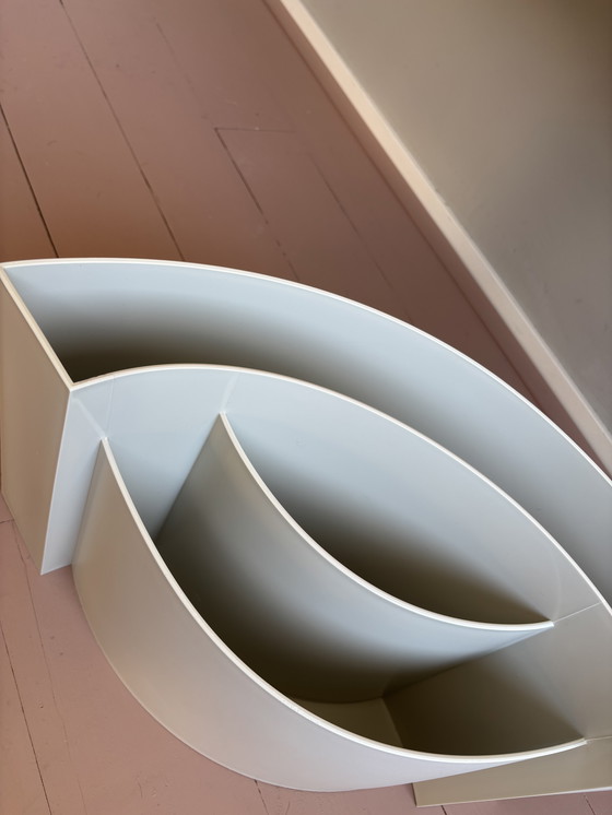 Image 1 of Vintage lectuurbak ‘Wave’ van Authentics