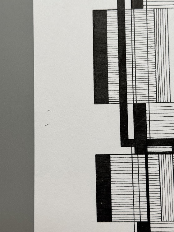 Image 1 of Eugène Eechaut (1928-2019) - 2 Works, Ink, 1987/88