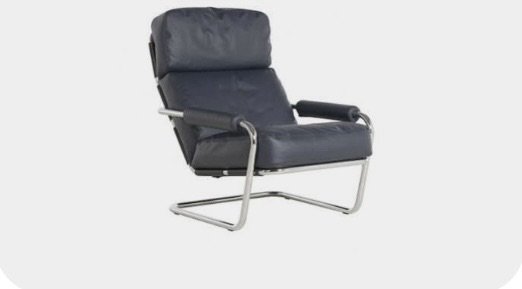 Sillón Oberman – Gelderland, Sillones, Cromo, Cuero (photo 5 of 5)