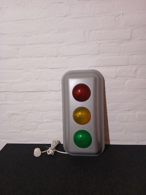 Image 1 of Lampe de signalisation vintage IKEA V0010 - années 1990