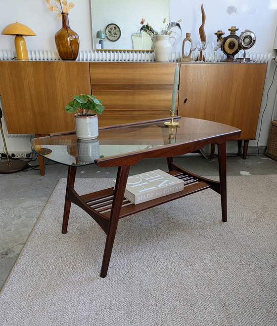 Image 1 of Vintage, mid-century teak coffee table