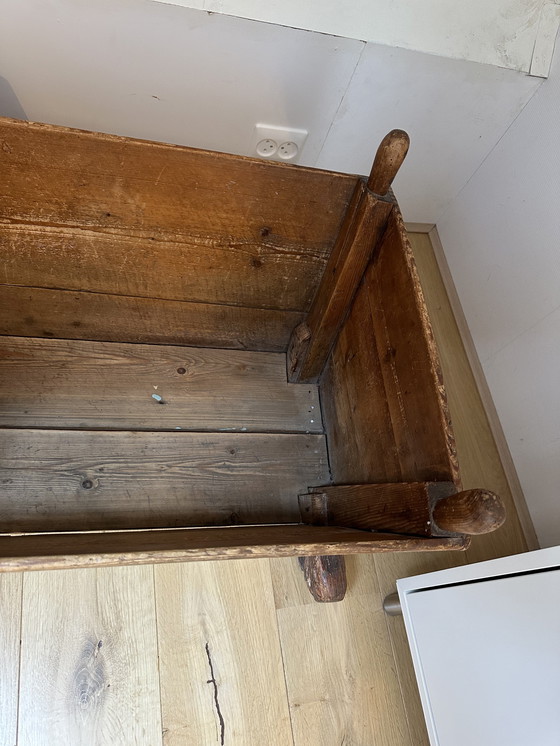 Image 1 of Antieke Groene Wieg