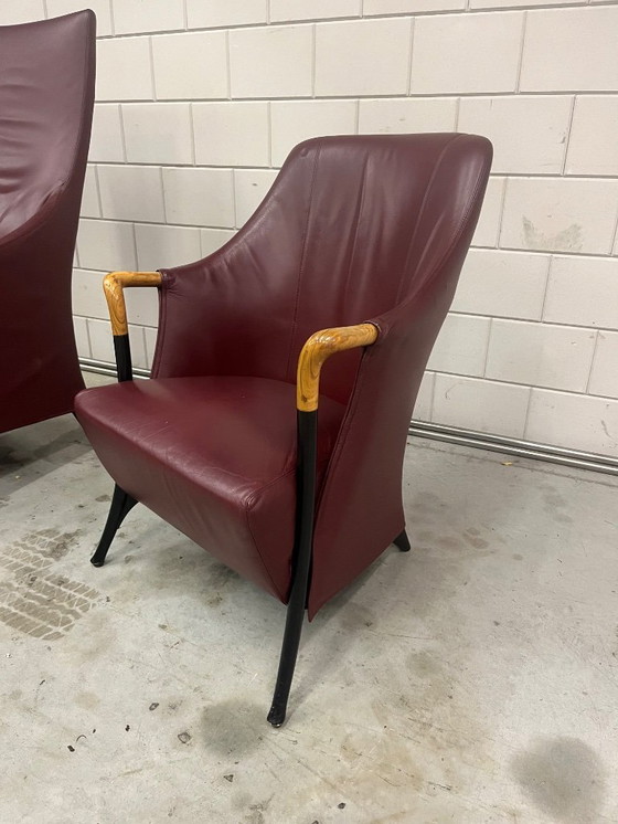 Image 1 of Georgetti Perfetti stoelen set rood