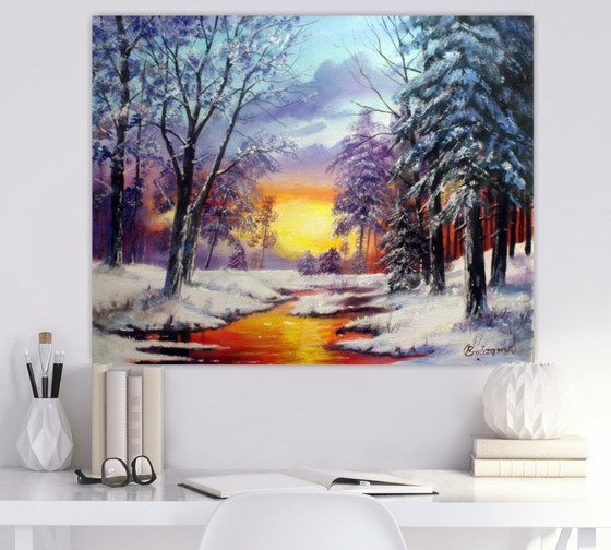 Image 1 of Gulczas Kunst „Sonne des letzten Winters“