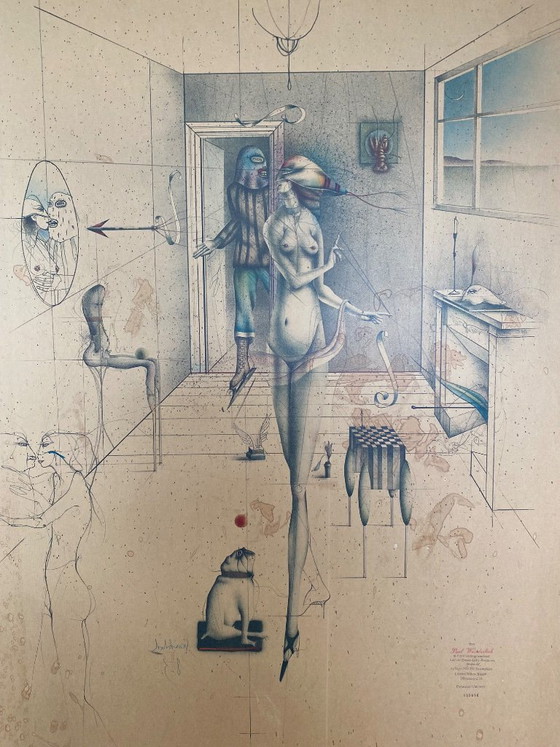 Lithografie (Paul Wunderlich) – Litho's & Zeefdrukken, Other (photo 3 of 5)