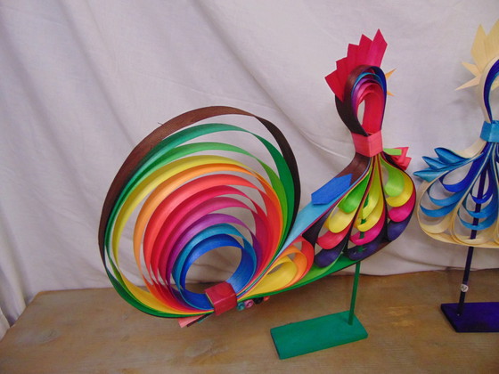 Image 1 of Grilles décoratives, faites à la main (bois de placage)