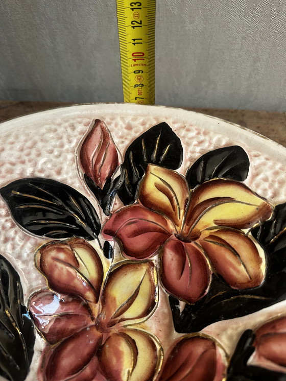 Image 1 of Vallauris ceramic centerpiece / fruit basket / empty pocket - 1960s