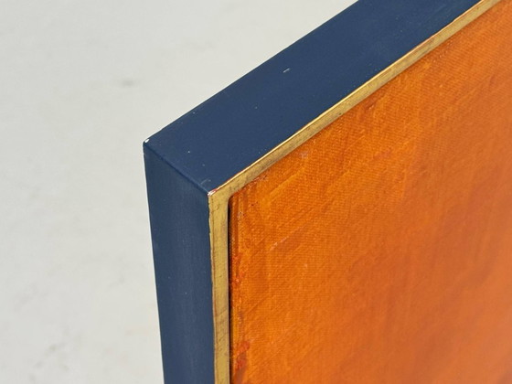 Image 1 of Abstraktes Gemälde, signiert, Schweiz 1970er