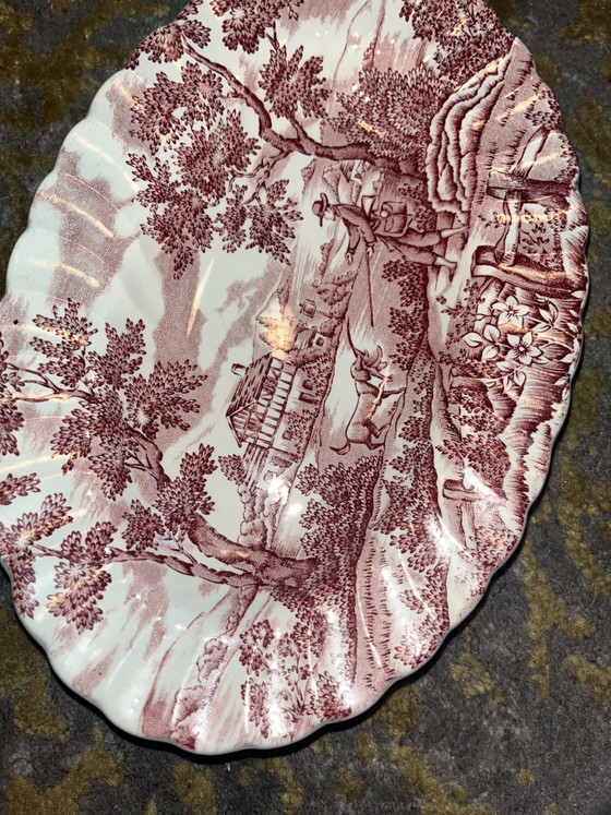 Vintage Crockery ‘The Hunter’ - by Myott – Porcelain (photo 7 of 15)