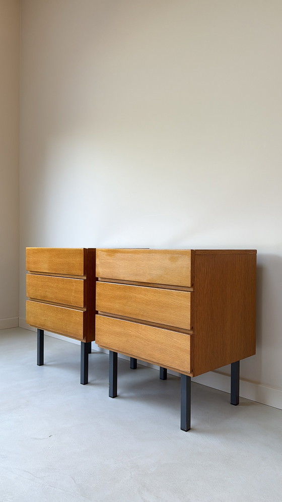 Image 1 of Vintaw wooden bedside table