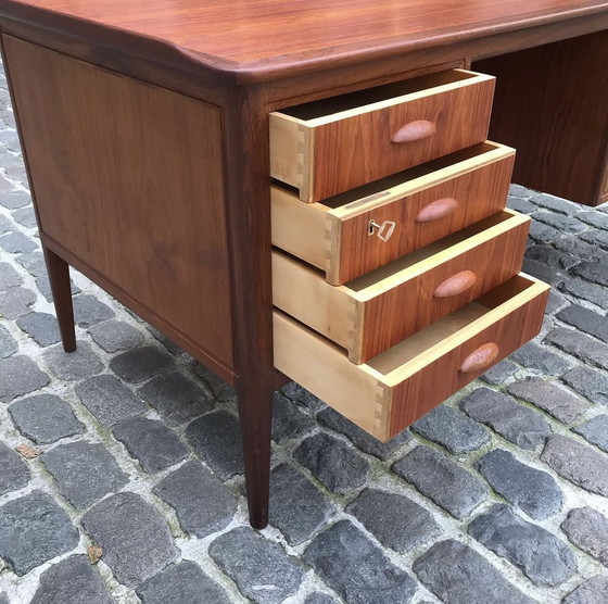 Image 1 of A Danish Teak Desk, 1960s