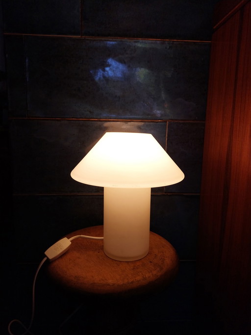 1 x Lámpara de mesa Hala Zeist con forma de hongo de 25 cm 