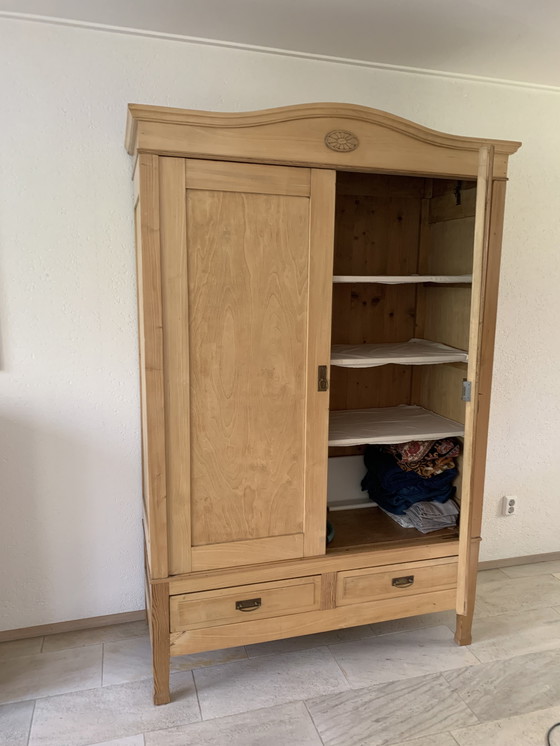 Image 1 of Antique pine cupboard