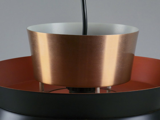 Image 1 of 1970s Vintage GRANHAGA Trava Pendant Lamp By Carl Thore – Swedish Mid-Century Modern Pendant Light.