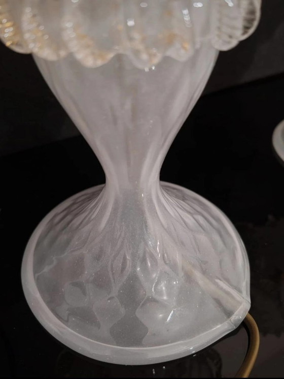 Image 1 of set de lampes  de Murano champignon