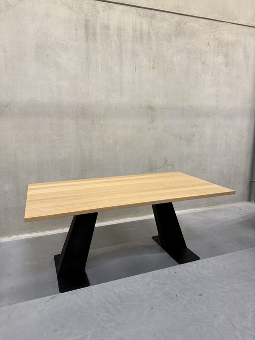 Harvink Struis Esstisch aus massivem Eichenholz 180x95xH76