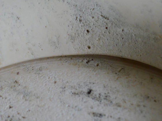 Image 1 of Carrara Traventin Schale Design Alessandro Giusti/ Egidio Di Rosa UP&UP 70s