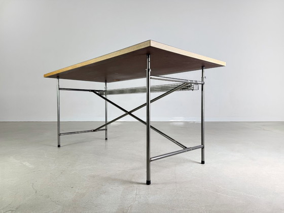 Image 1 of 20x Original Egon Eiermann Desk Richard Lampert Metal