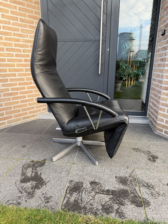 Image 1 of Jori Pilot Relax Medi Mono-move Konia Pelle nera (condizioni da esposizione)